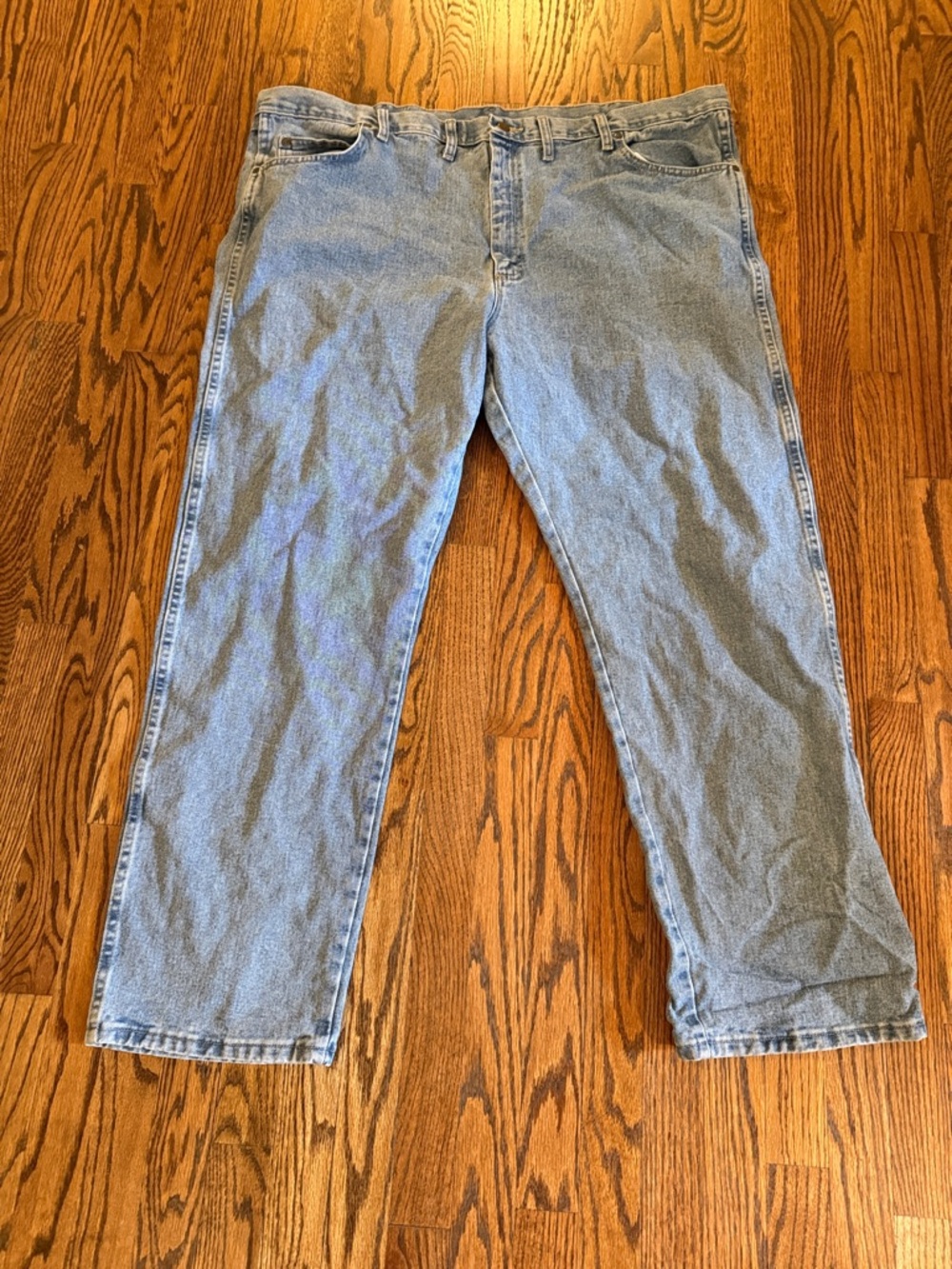 Relaxed Fit Men's Light Blue Jeans